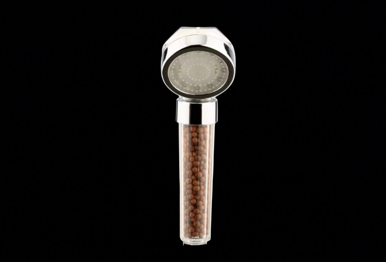 Pommeau de douche Flash LED Mineral