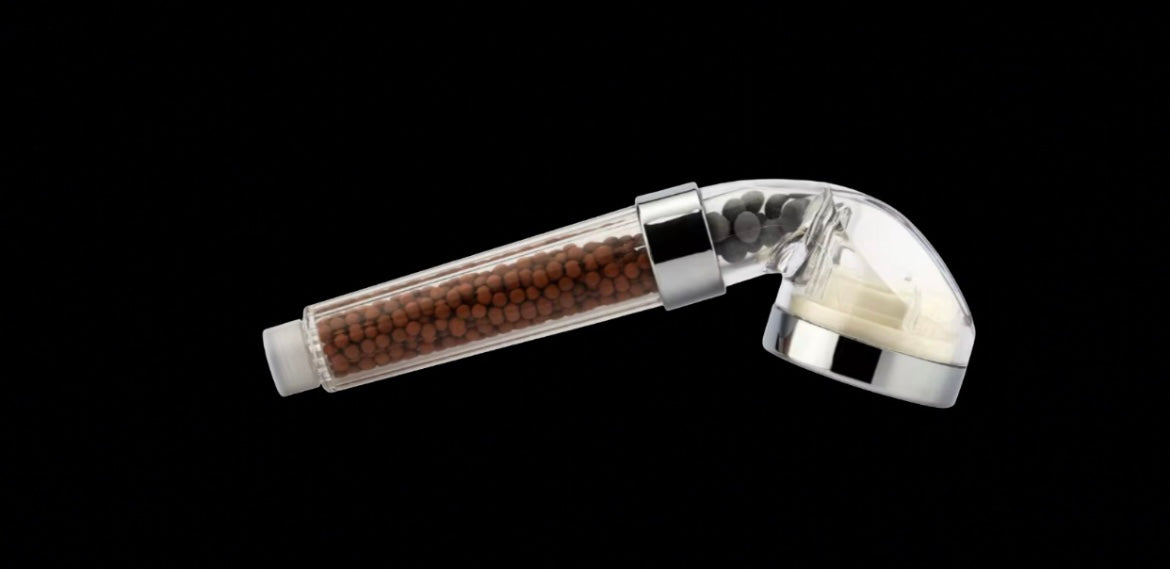 Pommeau de douche Flash LED Mineral